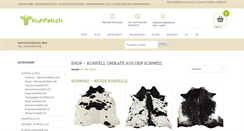Desktop Screenshot of kuhfell.ch